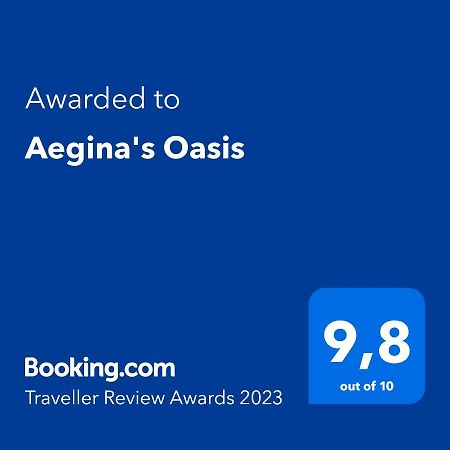 Aegina'S Oasis Villa ภายนอก รูปภาพ